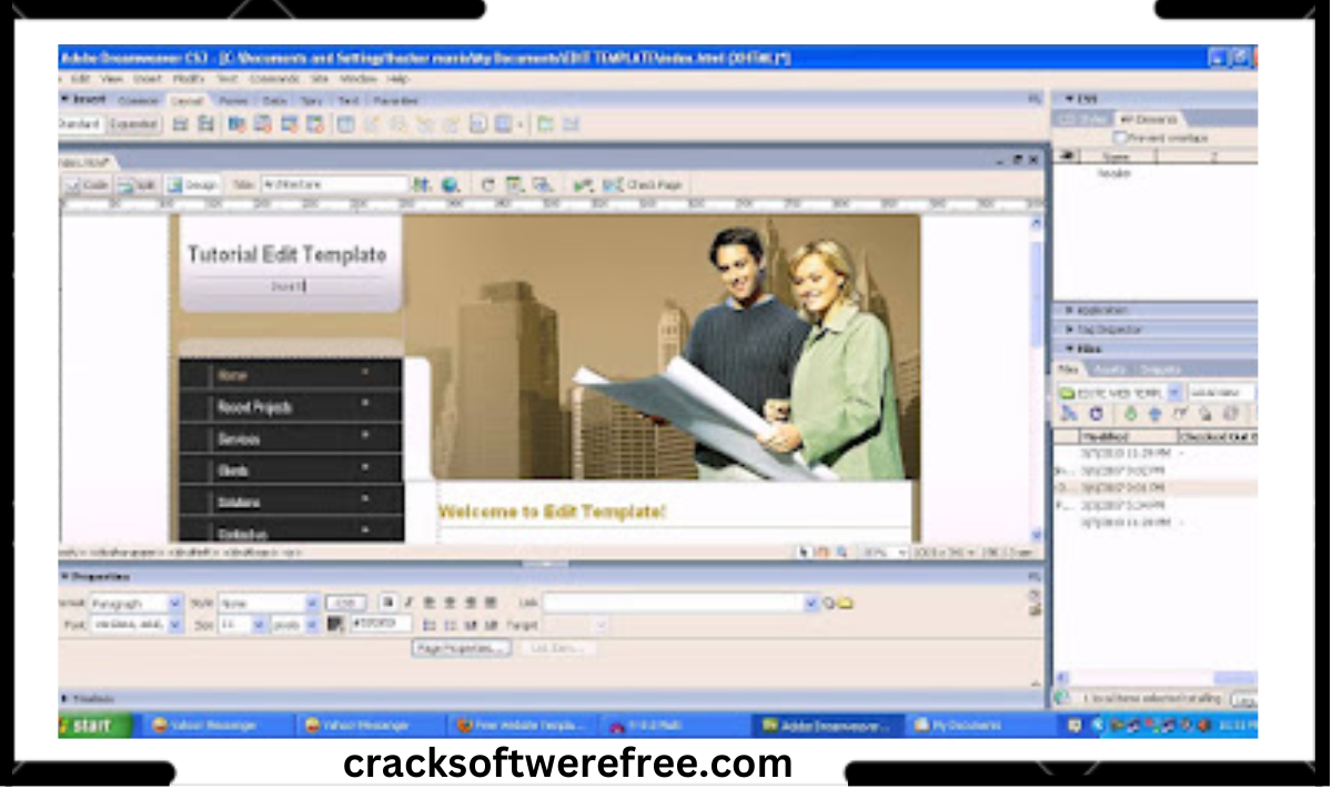 Adobe Dreamweaver CS3 Crack