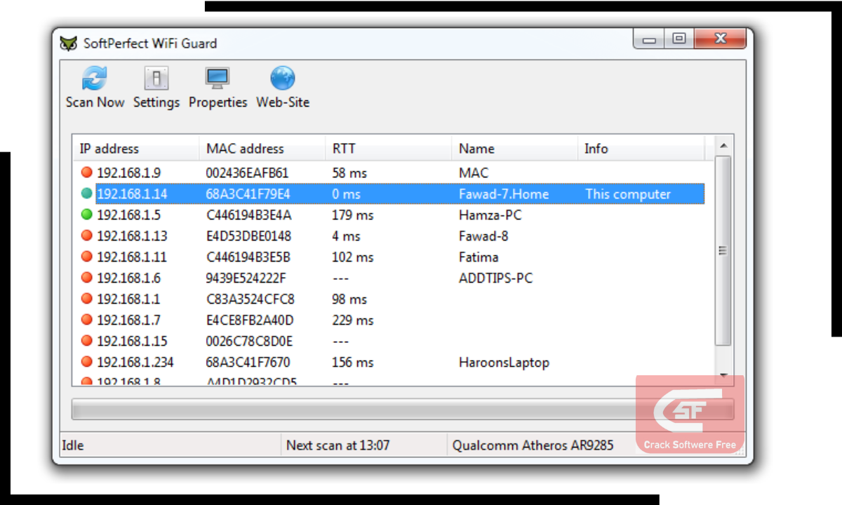 SoftPerfect WiFi Guard crack download